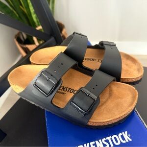 Birkenstock Black Arizona Sandals